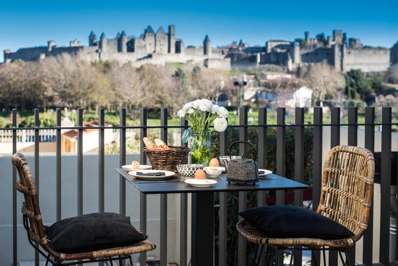 Bed and Breakfast Sur Le Quai Carcassonne Esterno foto